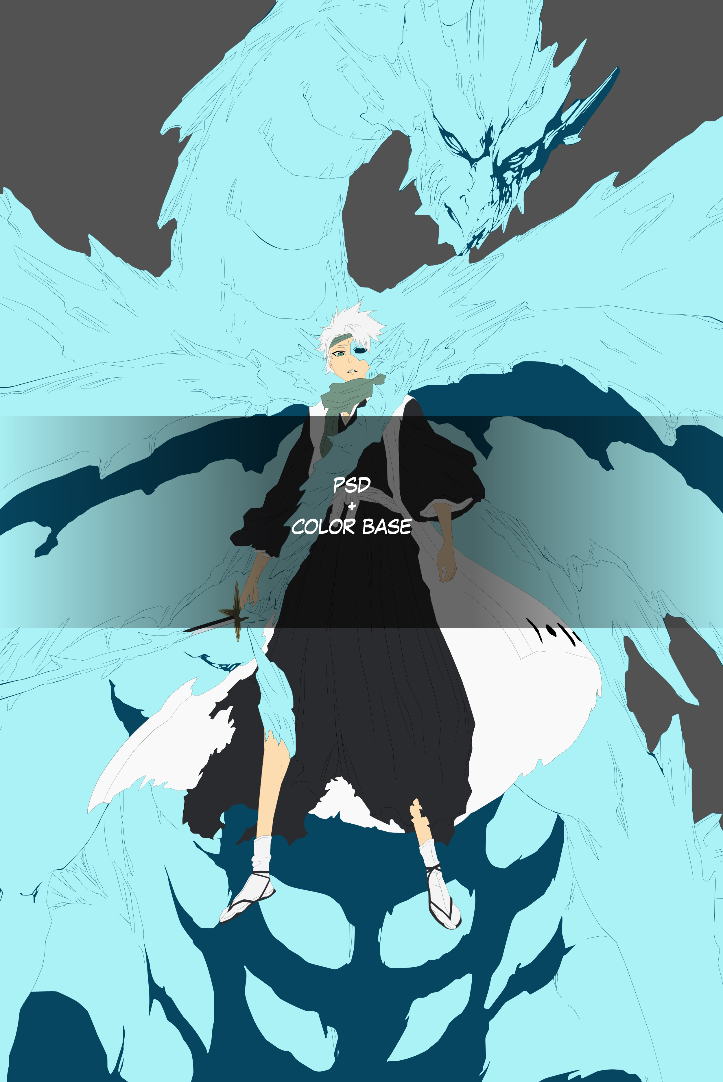 Toshiro Hitsugaya Hollow Manga
