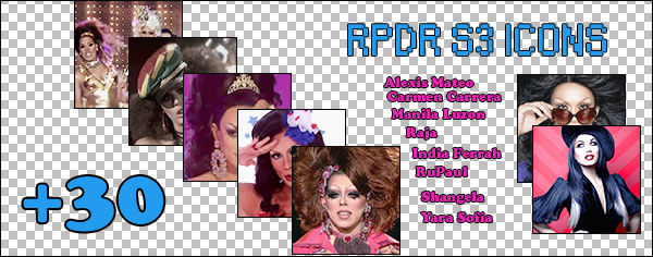 RPDR Season 3 Icons by kandyst4r on DeviantArt