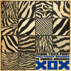 Zebra/Tiger Print Brush Pack [2013]