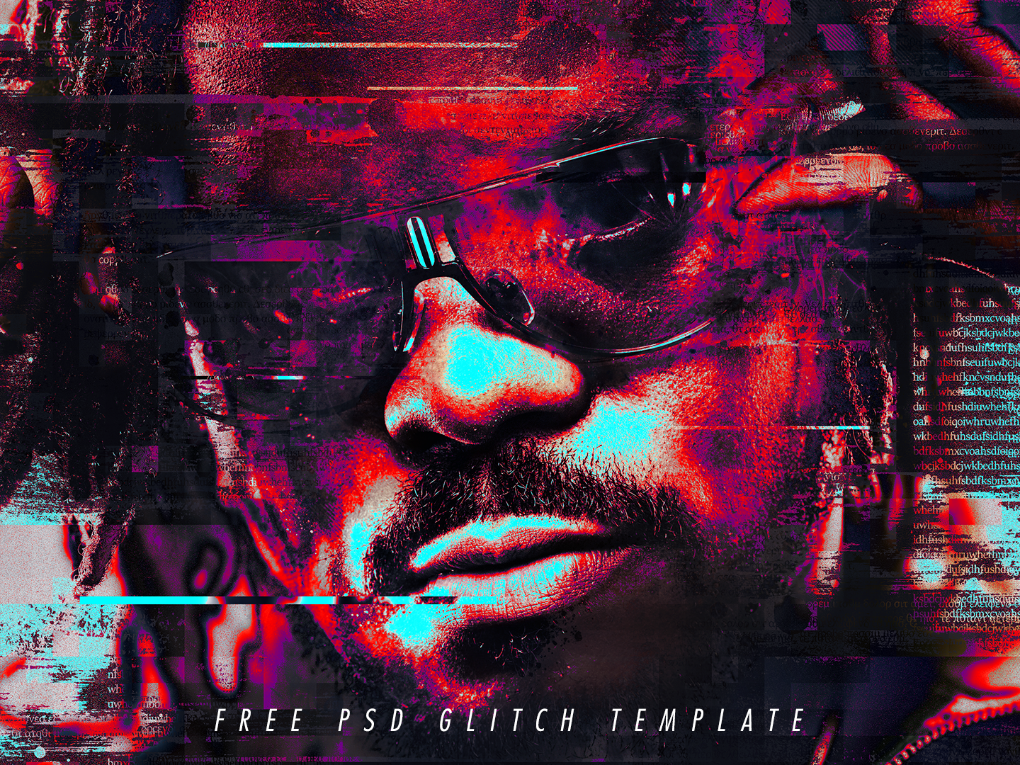 Free Glitch Psd Photoshop Template By Giallo86 On Deviantart