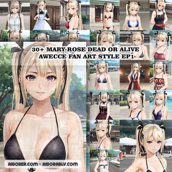 30+ Marie Rose Dead Or Alive Awecce Fan Art Style 