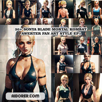 30+ Sonya Blade Mortal Kombat Awerter Fan Art Styl