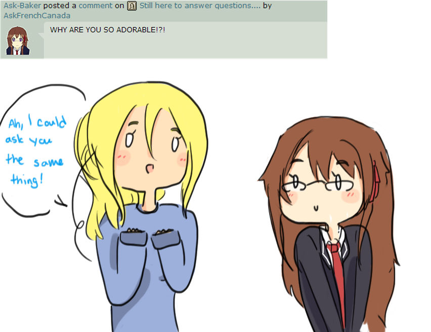 DA Q/A: 64 by AskFrenchCanada on DeviantArt