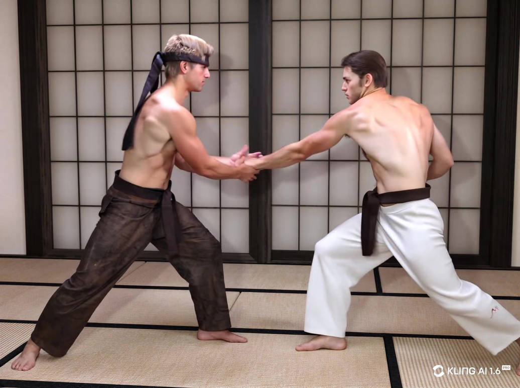 Brant and Bentley's Karate Practice by PoisonedMartini on DeviantArt