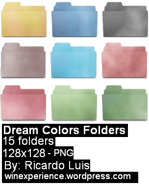 Dream Colors Folders