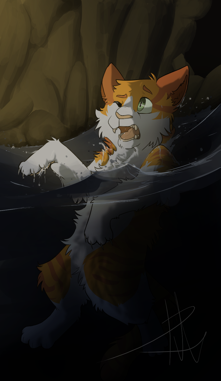 {WC} The Fallen Softpaw (+ speedpaint)