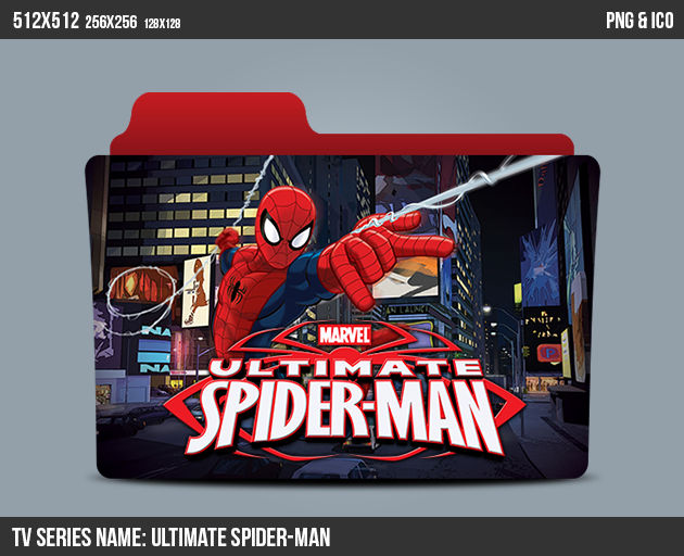 Ultimate Spider Man Folder Icon By Kasbandi On Deviantart