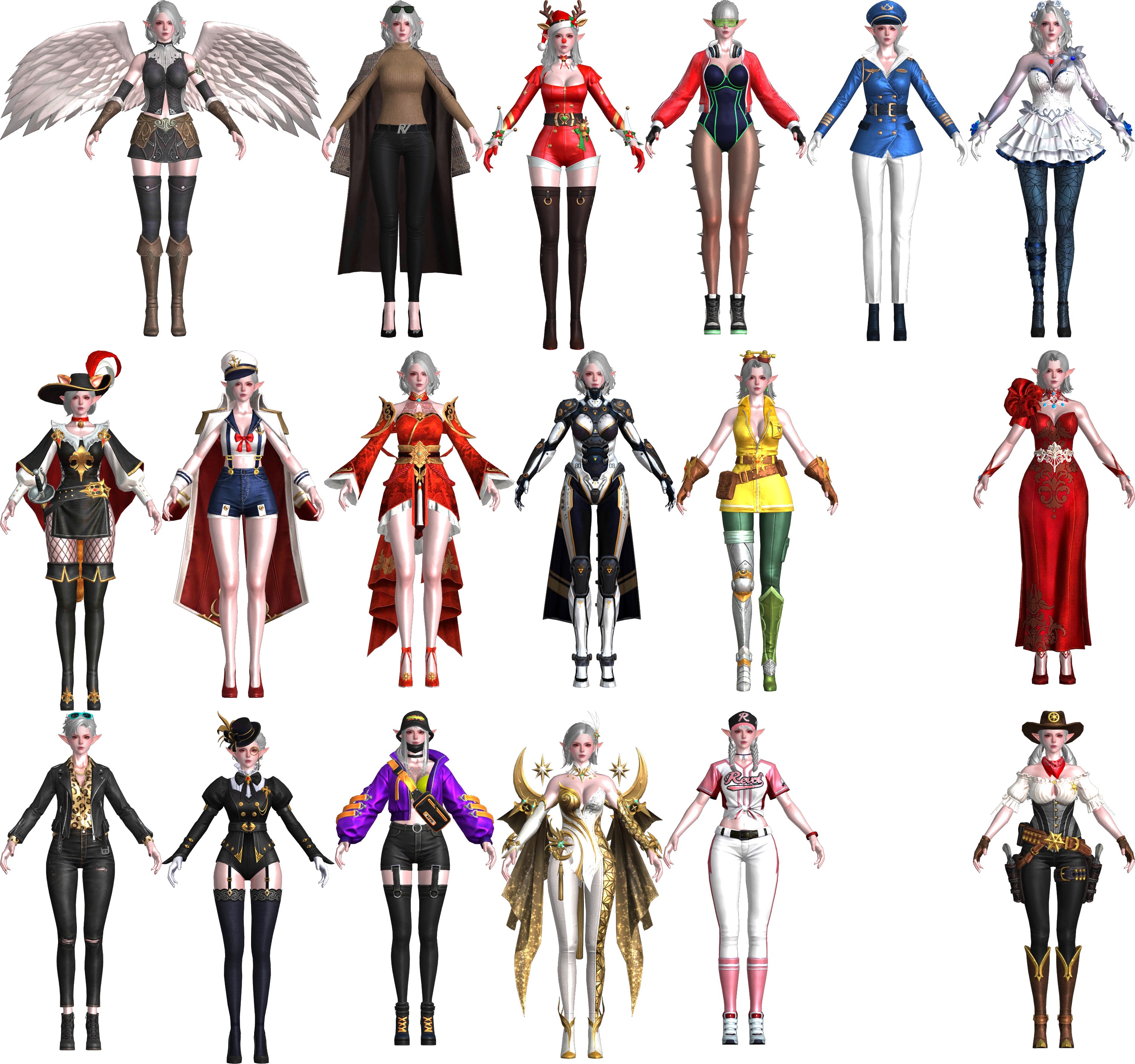 Lineage 2 Revolution Kamael by vlthar [DL] XPS by sihsengiu on DeviantArt