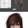 [Hair]DissidiaFFNT Lightning By Sticklove [DL] XPS