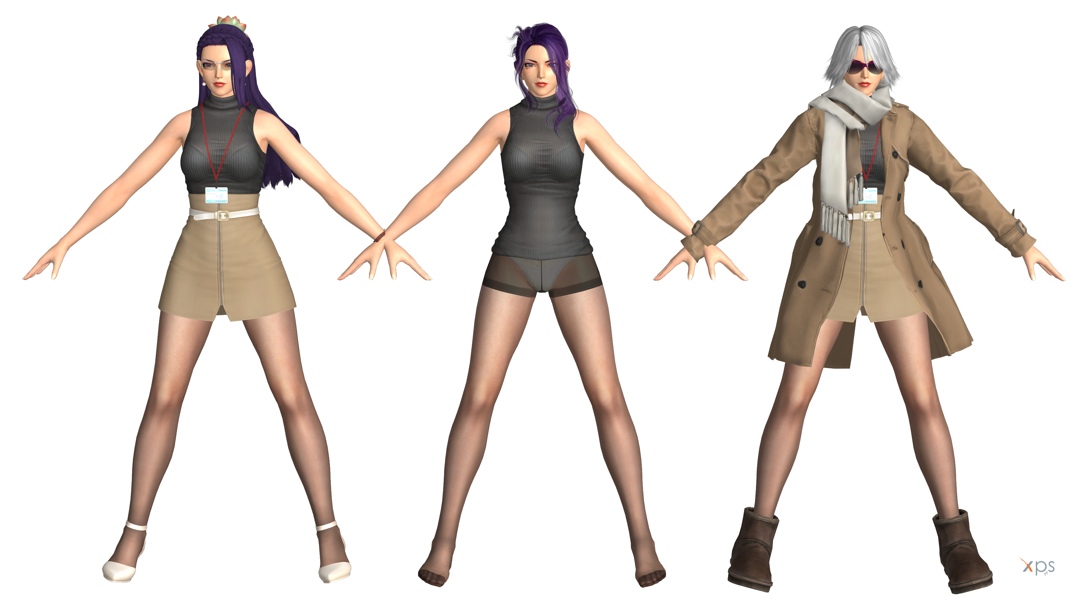 Luong as DOAXVV Yom Office Wear By Shuubaru [DL] by sihsengiu on DeviantArt