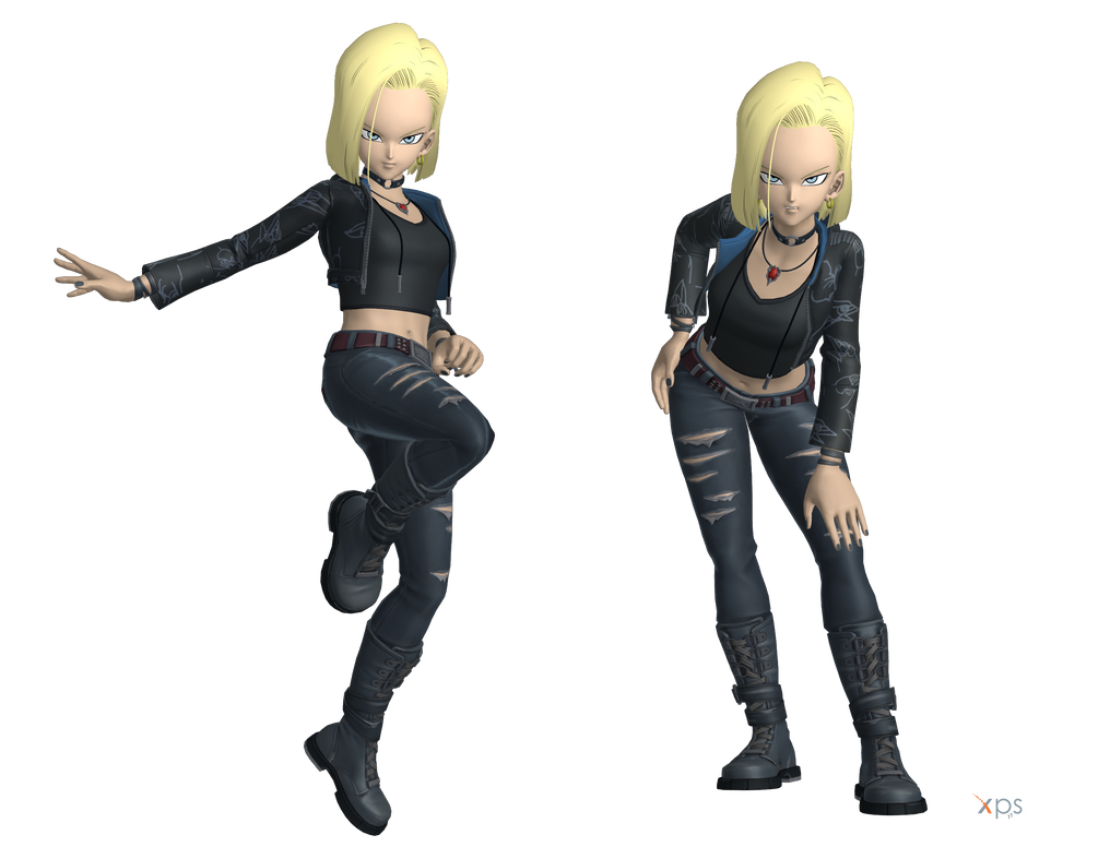 Android 18 as Fortnite Raven (Casual) [DL] XPS by sihsengiu on DeviantArt