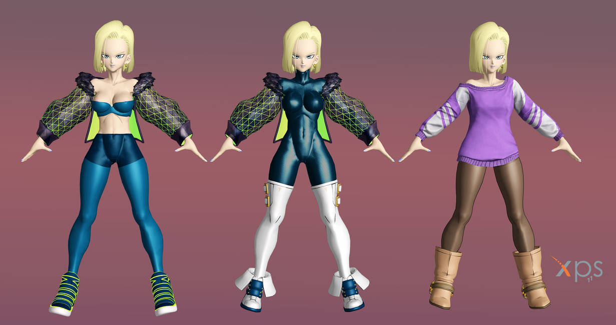 Android 18 costume 20250217 [DL] XPS by sihsengiu on DeviantArt
