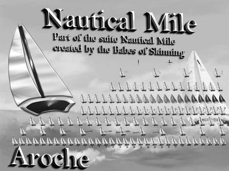 Nautical Mile Grayscale