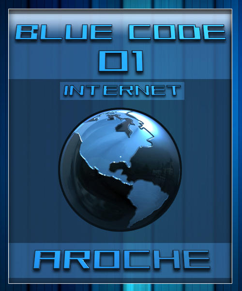 Blue Code 01 - Internet by aroche on DeviantArt