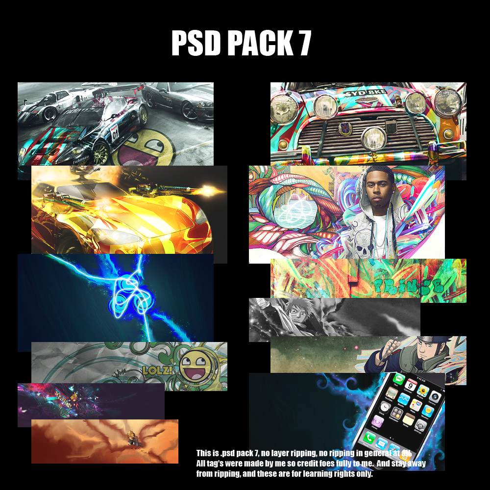 PSD Pack 7