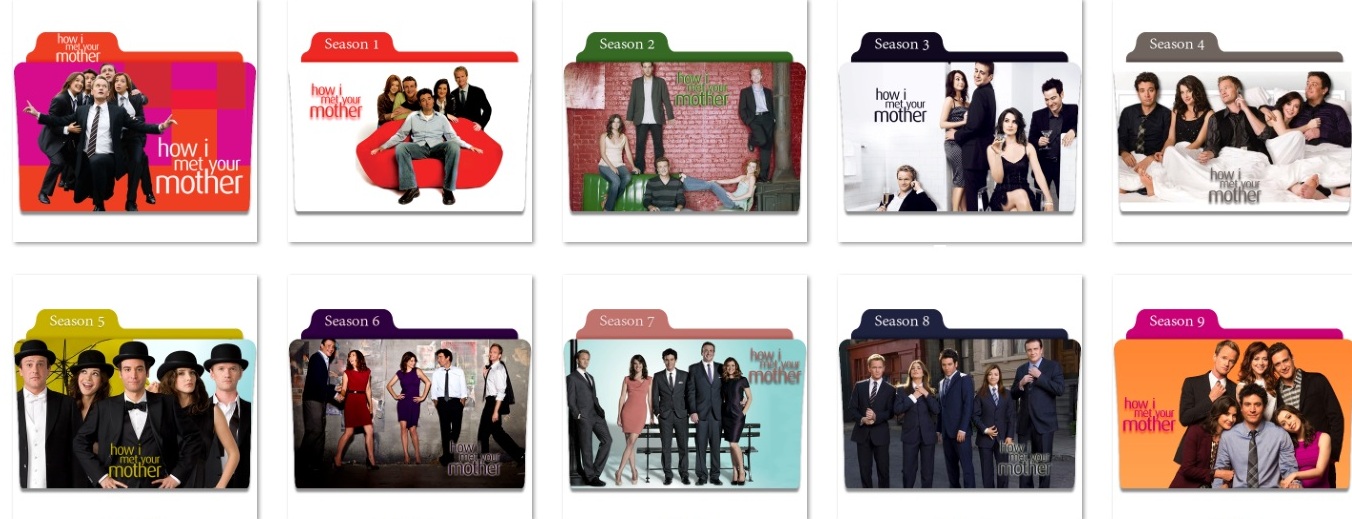 How I Met Your Mother Folder Icons