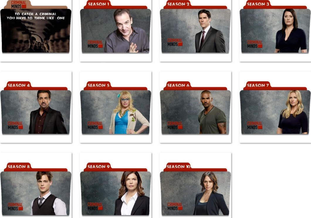 Criminal Minds Folder Icons