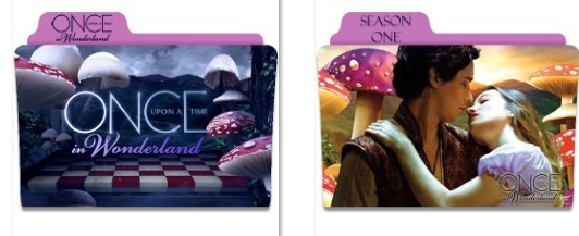 Once Upon A Time IIn Wonderland Folder Icons