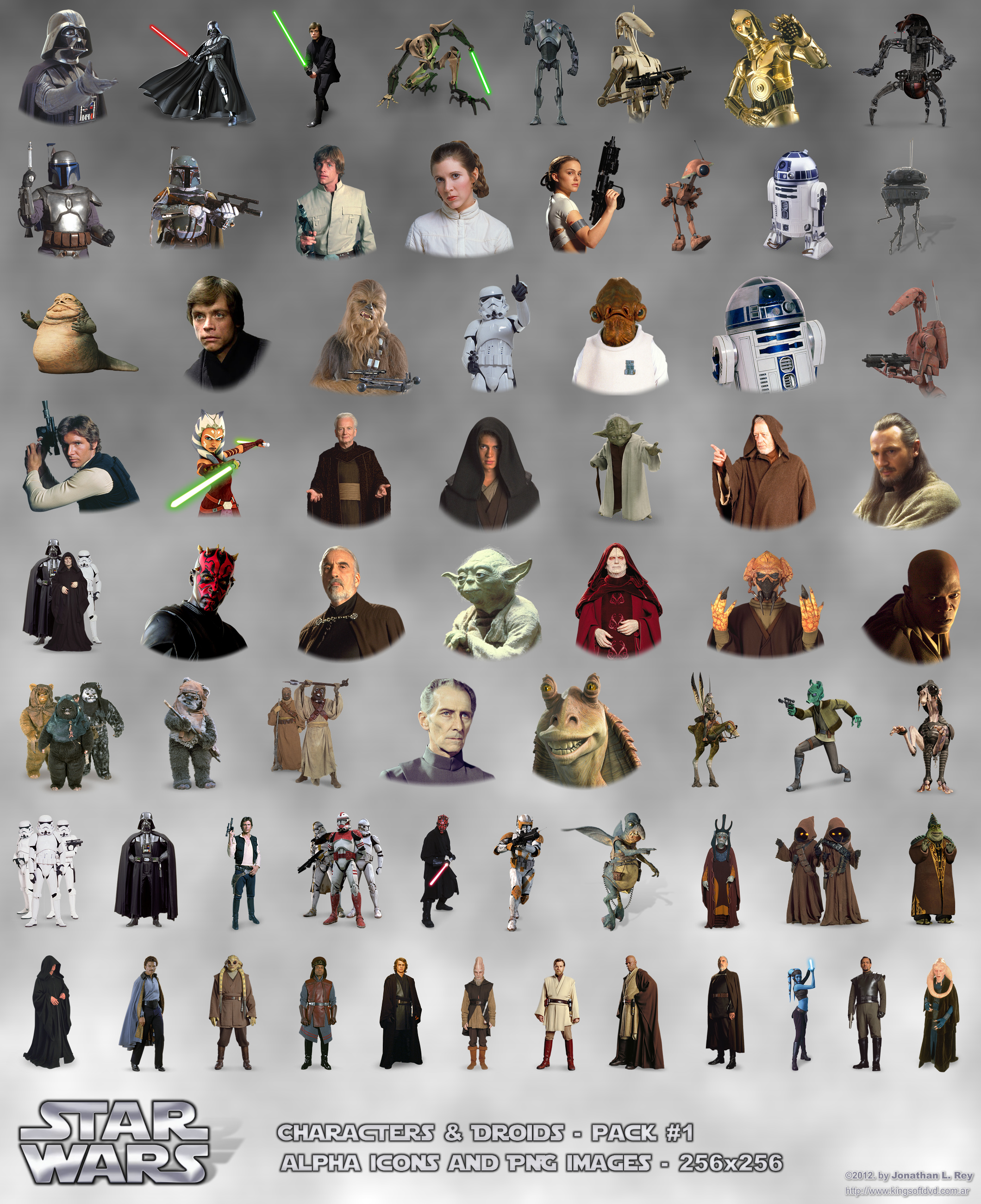 Star Wars Characters List With Pictures Star Wars Characters List With Pictures