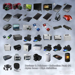 Devices and Printers - Icon PNG Collection Pack #1
