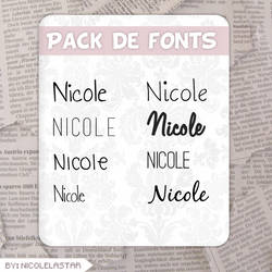 Fonts! :3