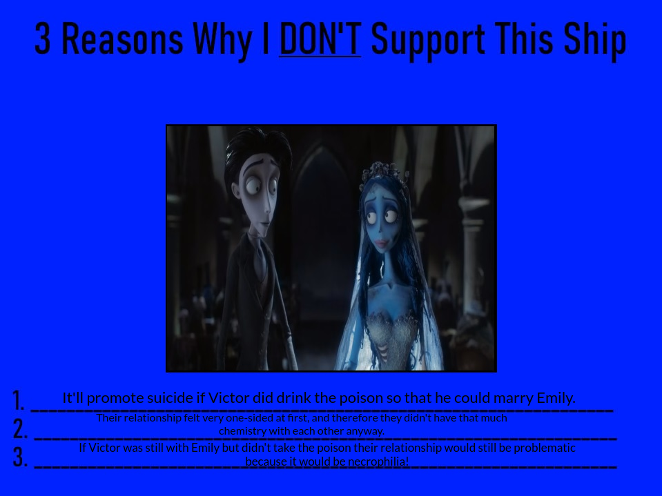 3 Reasons Why I DON'T Support Victor x Emily by CallMeBlackBeauty on ...