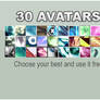 30 Avatars