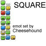 Square Emot Set