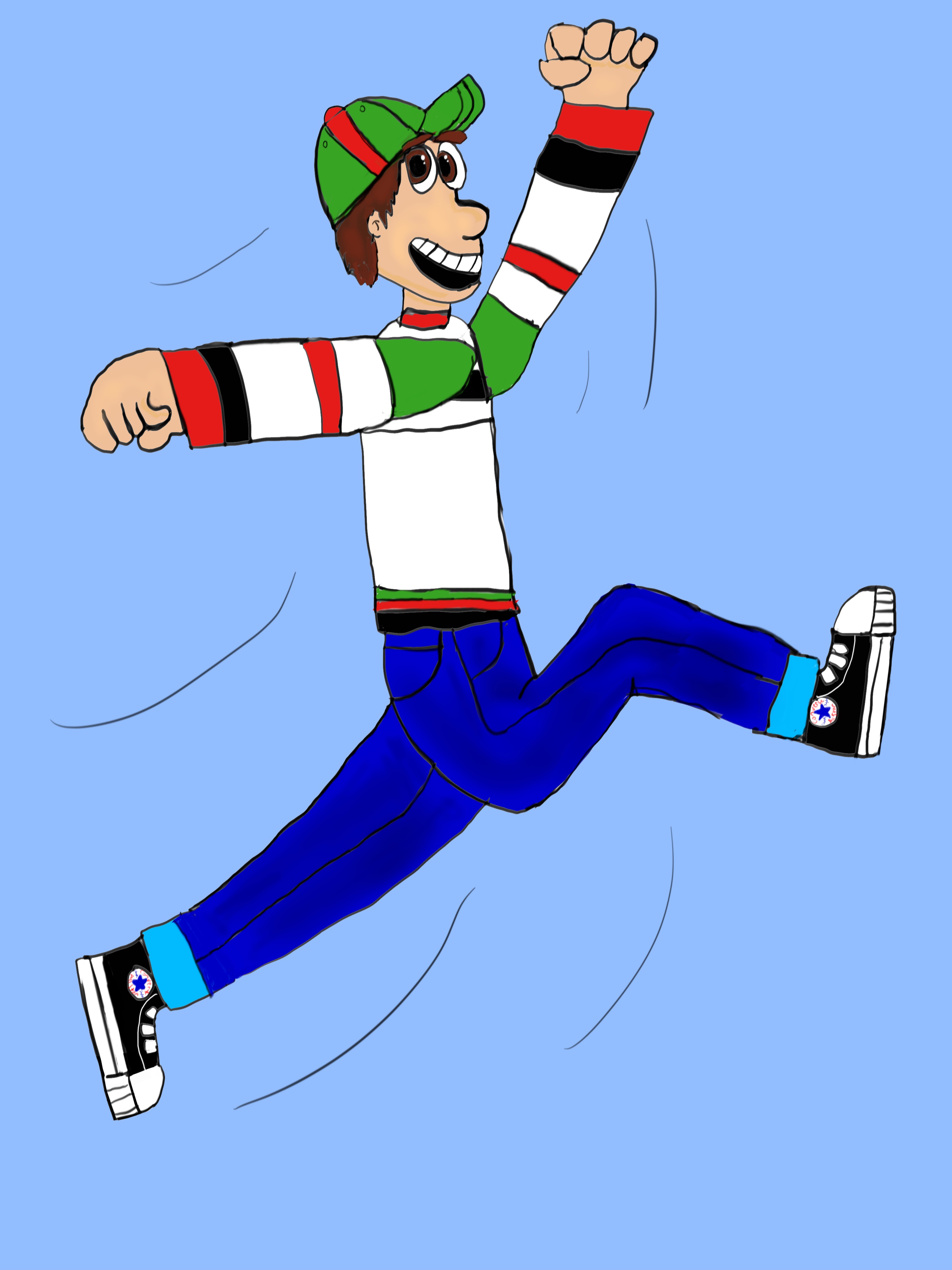 Harrison jumping like Mario by HarryBoyXD99 on DeviantArt