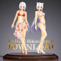 MMD Tda Haku Bikini Type-B DL