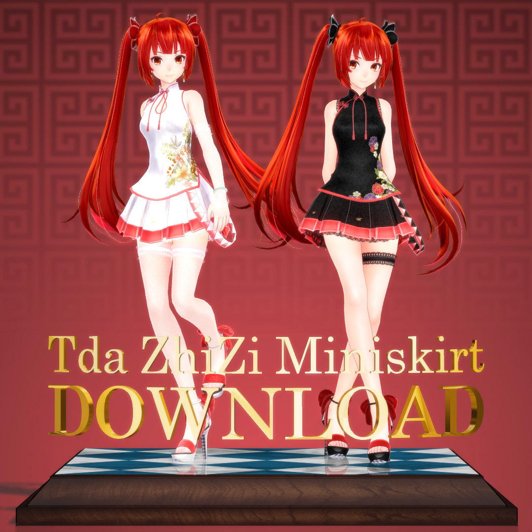 MMD Tda ZhiZi Miniskirt DL