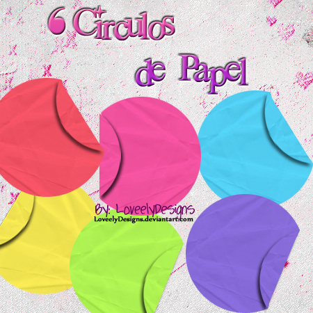 Paper Circles Png