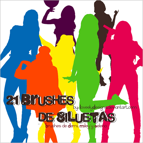 Brushes de Siluetas Disney