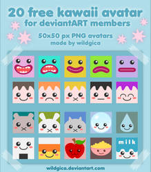 20 Free Kawaii Avatar