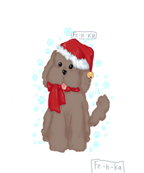 Santa Lapus Makkachin