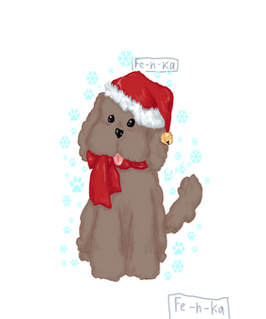 Santa Lapus Makkachin