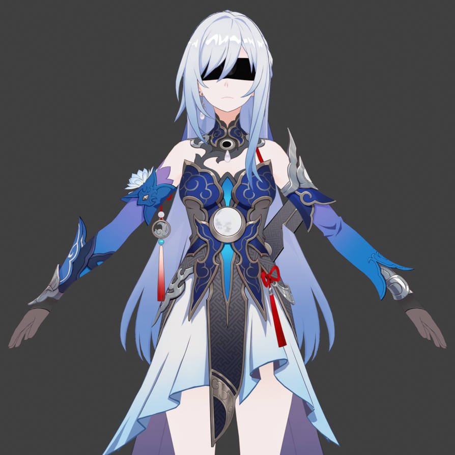 HSR Jingliu 3D Model DL (FBX/Blend) by Petventh on DeviantArt