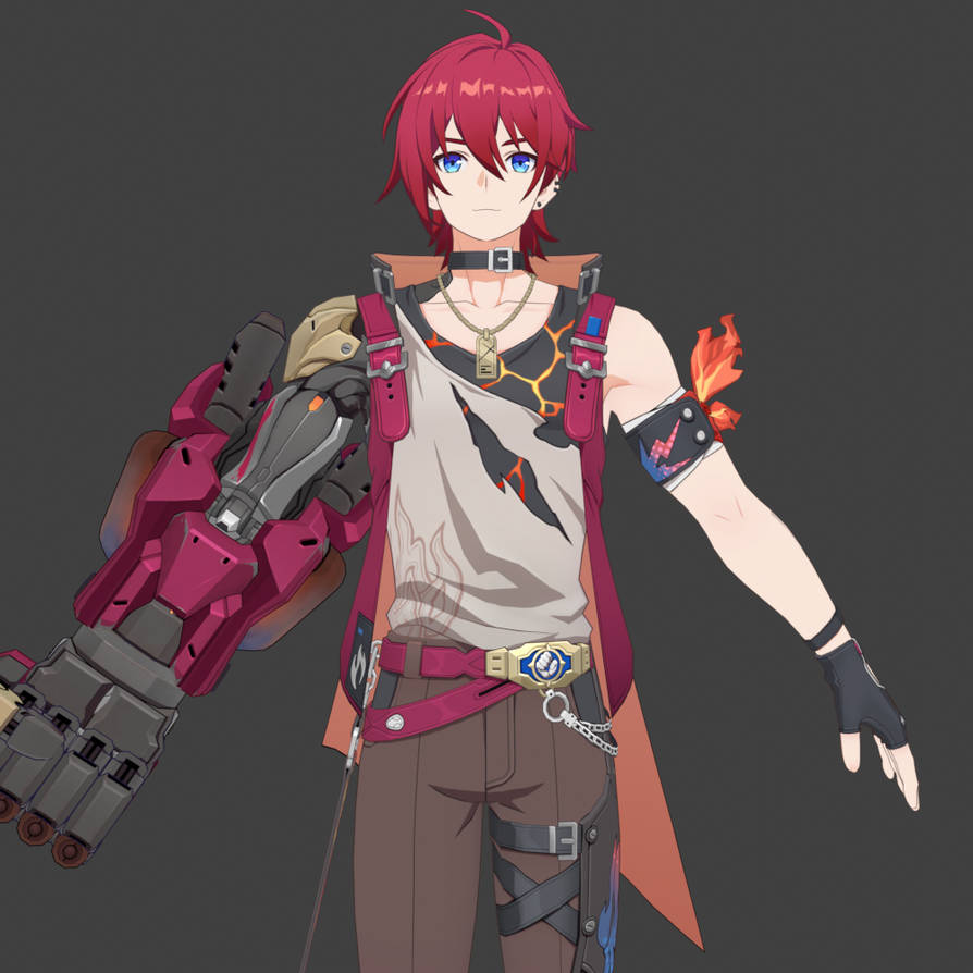 HSR Luka 3D Model DL (FBX/Blend) by Petventh on DeviantArt