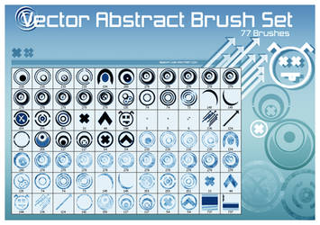 Vector Abstract Brushes Vol.1