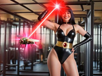  Elvira Mistress of Dark at GYM-RELEASED