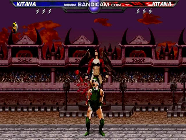 Mortal Kombat Kitana und Jade Kiss