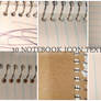 10 Notebook Icon Textures