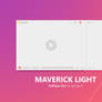 Maverick Light - PotPlayer Skin