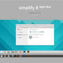 Simplify 8 Light Blue - Windows 8.1 VS