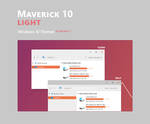Maverick 10 Light - Windows 10 Themes (2 in 1)