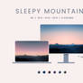 Sleepy Mountains - 5K Wallpaper Pack