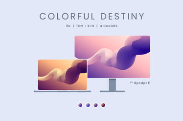 Colorful Destiny - 5K Wallpaper Pack