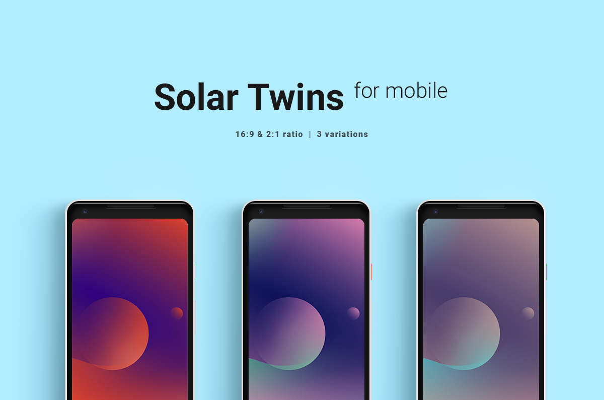 Solar Twins Mobile Wallpaper