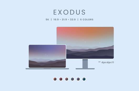 Exodus - 5K Wallpaper Pack