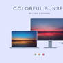 Colorful Sunset - 5K Wallpaper Pack